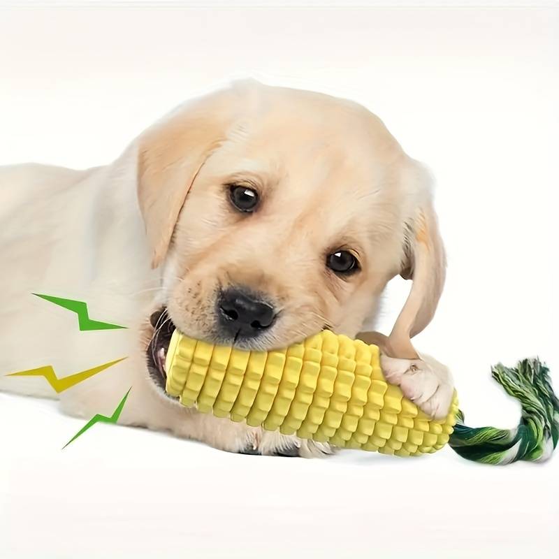 CornCraze™ | Corn-shaped Chew Toy for Dogs