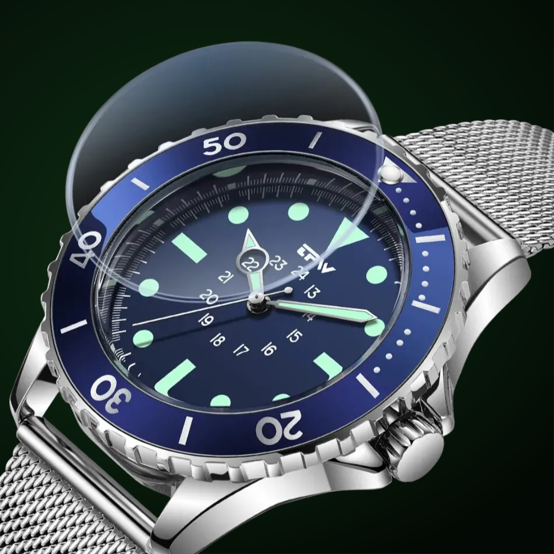 Waterdichte Tactische Veldhorloge in Duikerstijl