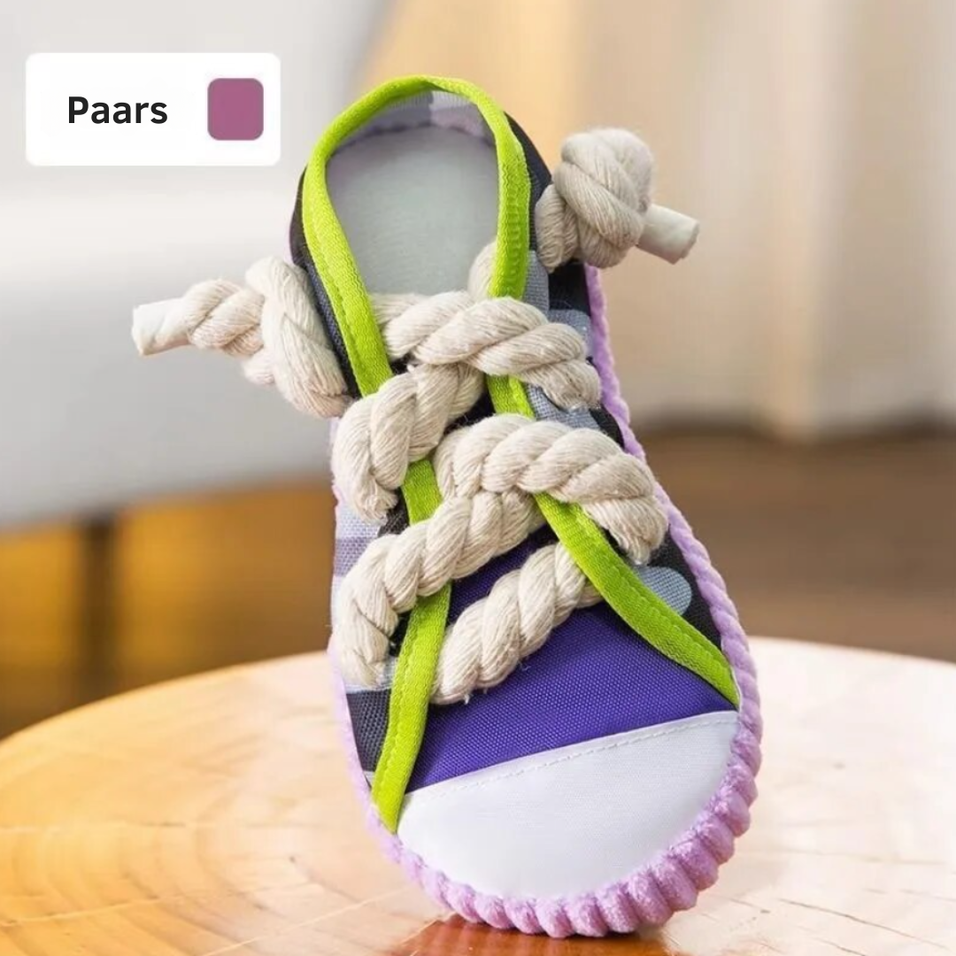 ShoeBite™ | Squeaky Shoe Toy