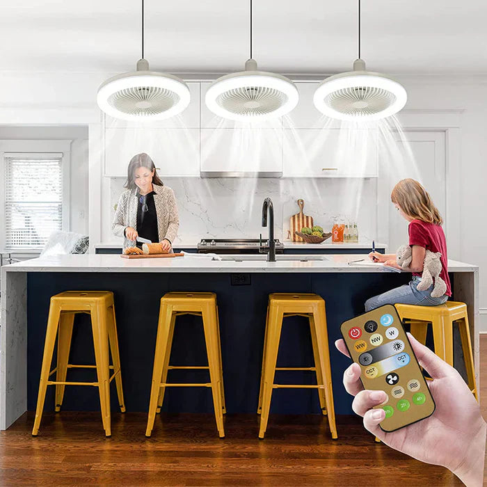 Ceiling Fan with Light - CoolLight
