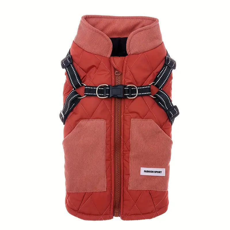 Woofly™ | Dog Coat for Rain and Warmth with Fleece Lining