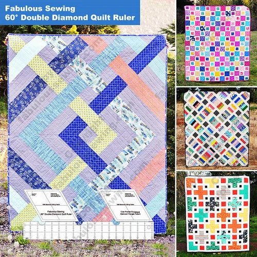 Double Diamond Quilt Ruler