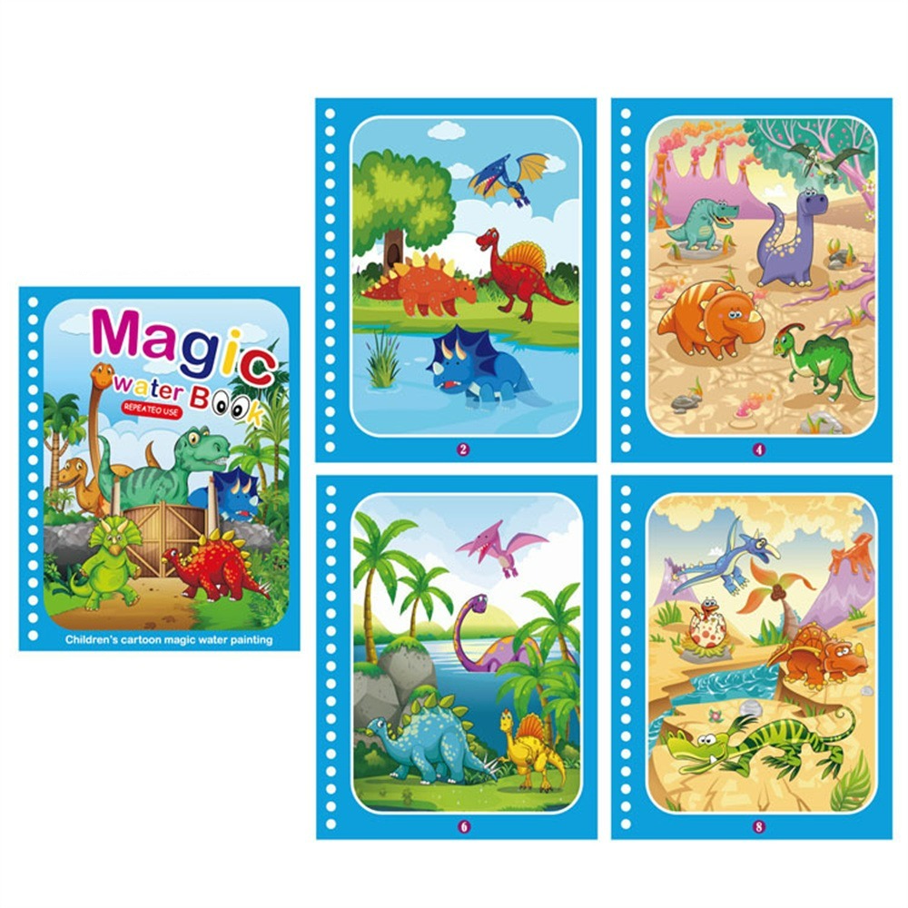 Magic Water Book™ - Colour with water - Colouring book