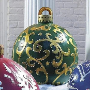 Opblaasbare Versierde Kerstbal