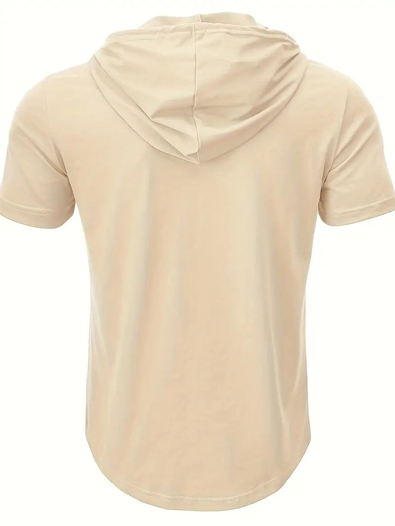Vivek™ - Korte Mouwen Hoodie Shirt