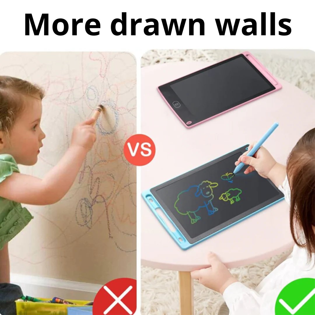 Anti-Scribble Writing Tablet for Children + Pen