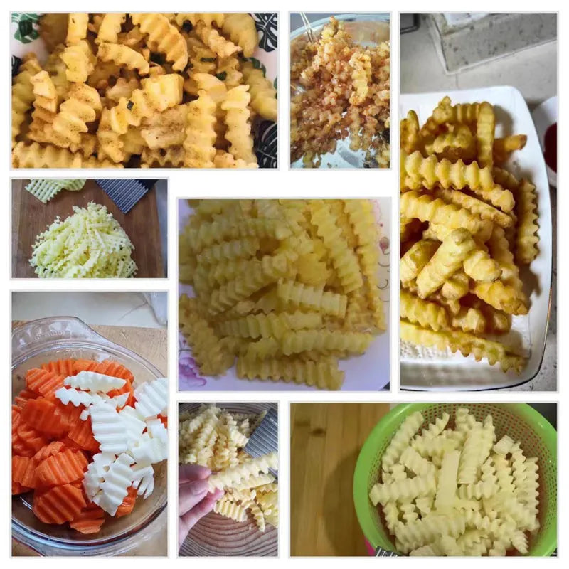 Golvende aardappelsnijder