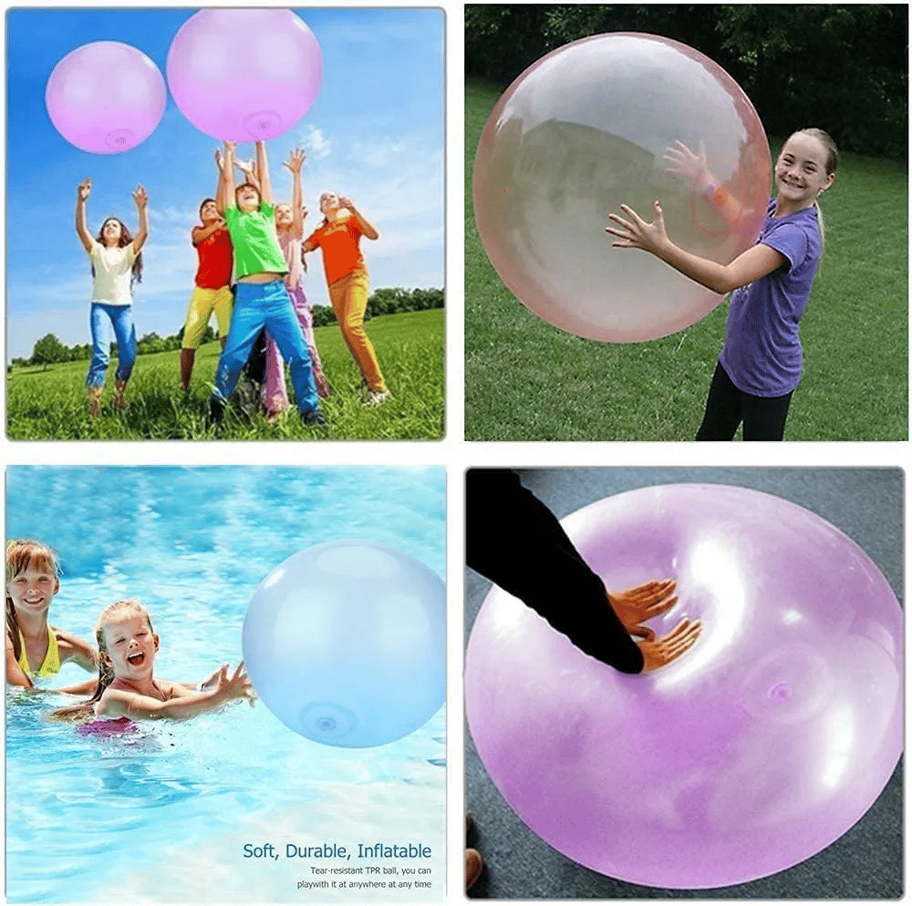 Verbazingwekkende bubbelbal