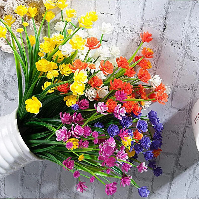 Kunstige blomster til udendørs brug