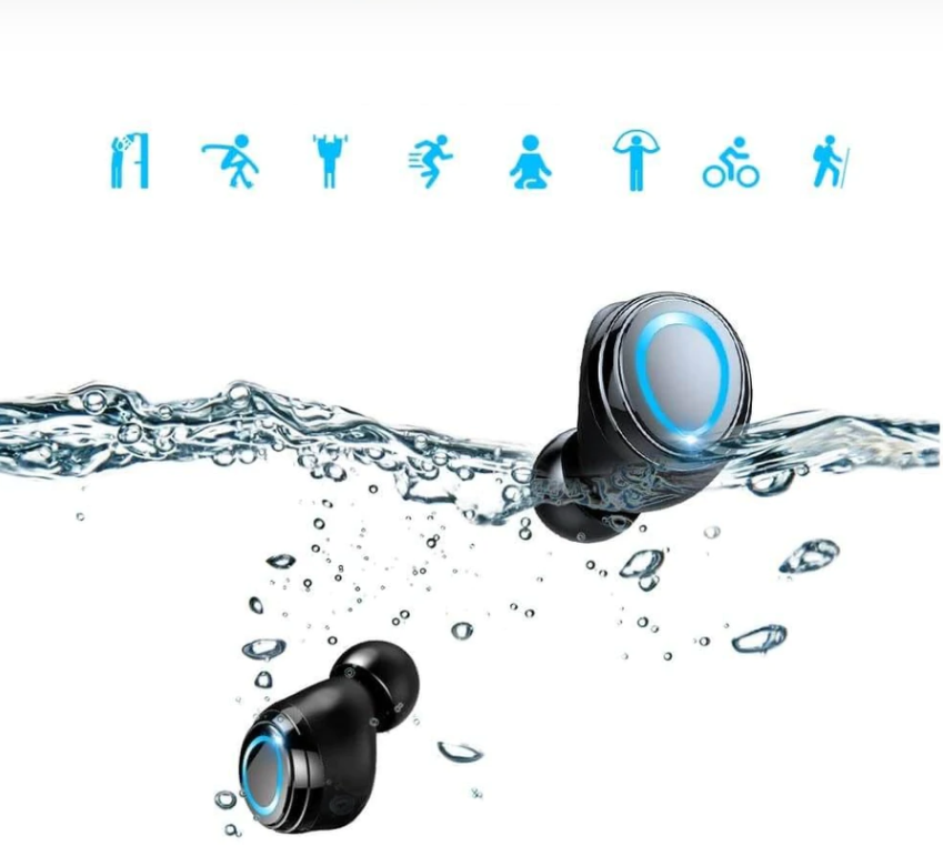 Auriculares Inalámbricos con Huella Dactilar™