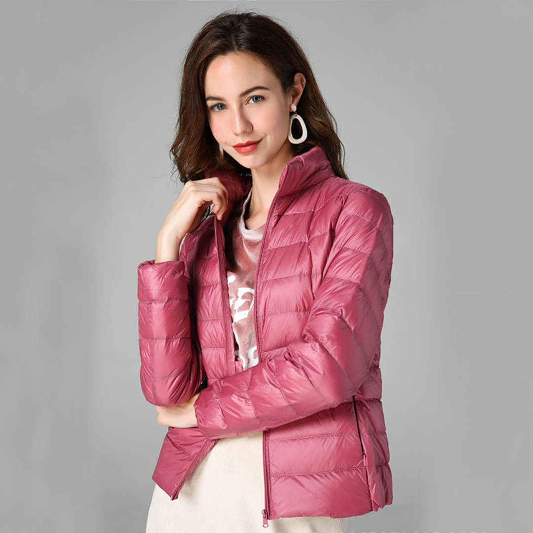 Anuschka – Ultralight Waterproof Jacket with White Duck Feathers