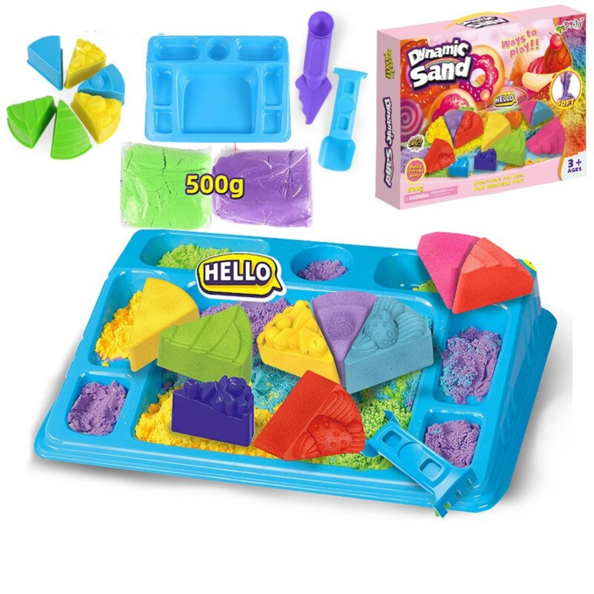 Dynamic Sand™ - Enjoy playing and creating with sand! - Dynamic sand
