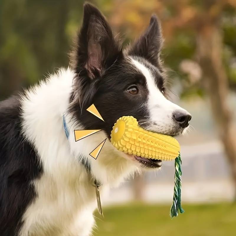 CornCraze™ | Corn-shaped Chew Toy for Dogs
