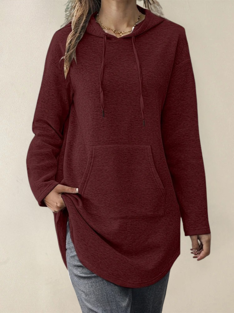 Vilmanya - Hoodie with Front Pocket