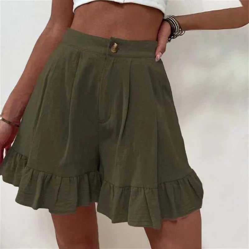 Angela™ - Plain Coloured Shorts