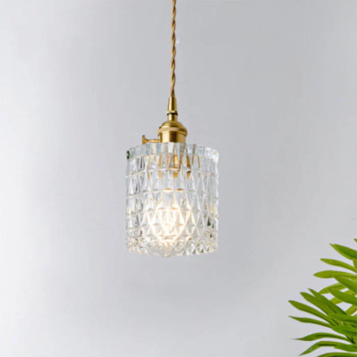 Lampada a sospensione in vetro - OpulentGlow