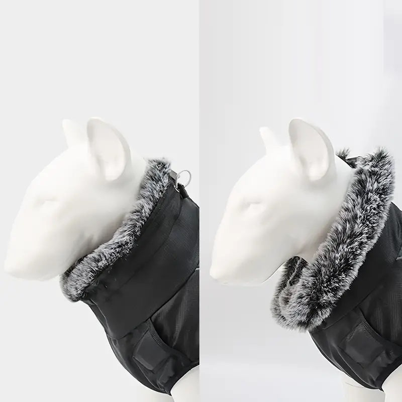 CloudTail™ | Warm Dog Coat with Reflective Details