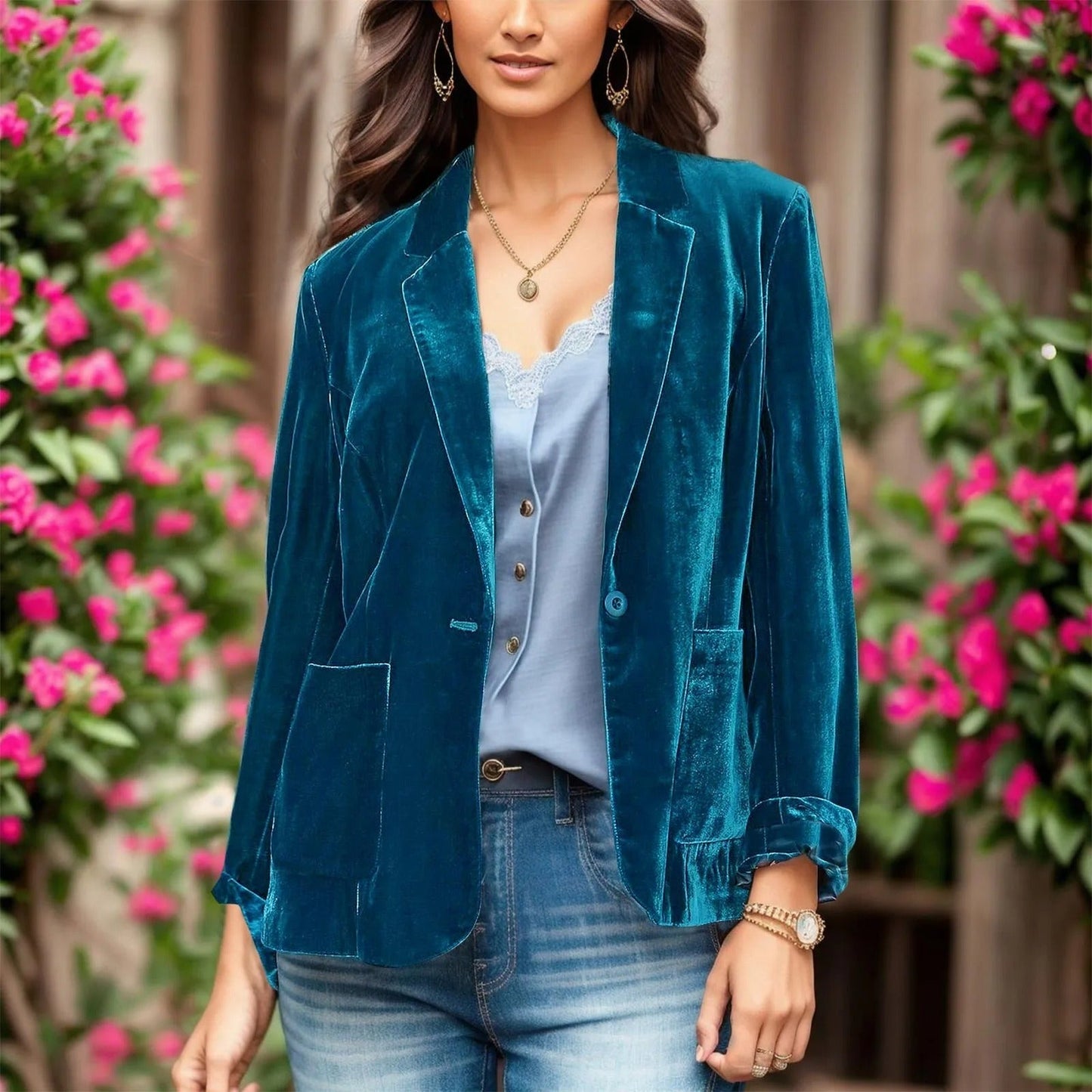 Zelda – Long-Sleeved Revers Coat