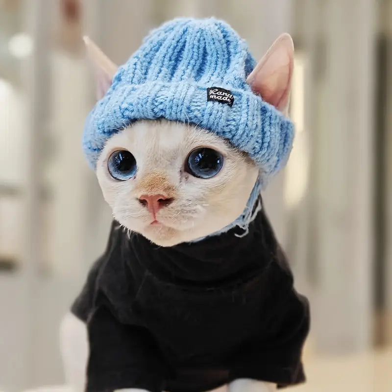 Hugsy™ | Winter Hat for Cats Against Stress
