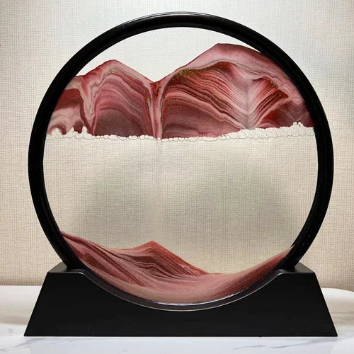 3D Hourglass Deep Sea Sand Landscape