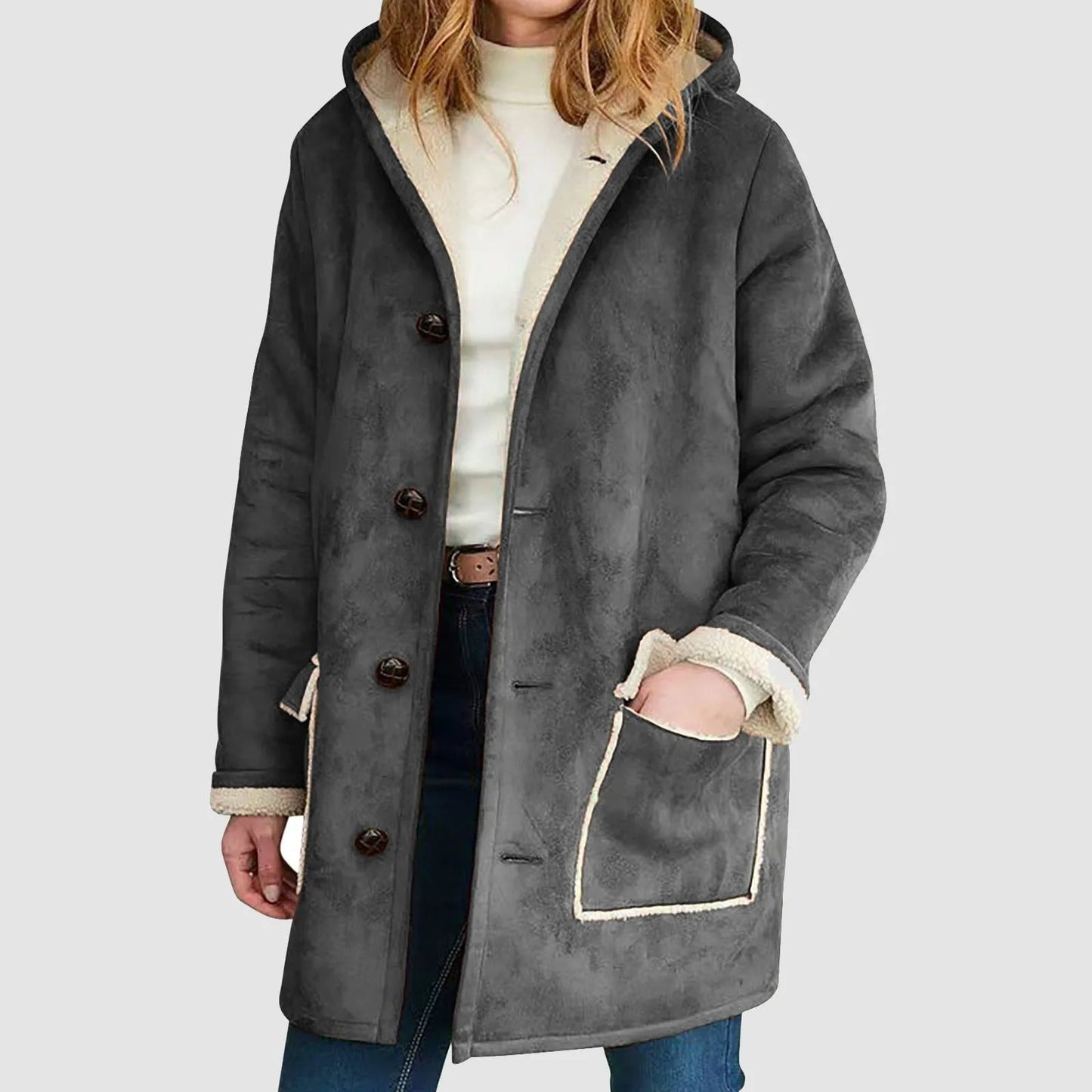 Yulia – Winter Warmer Fleece Coat
