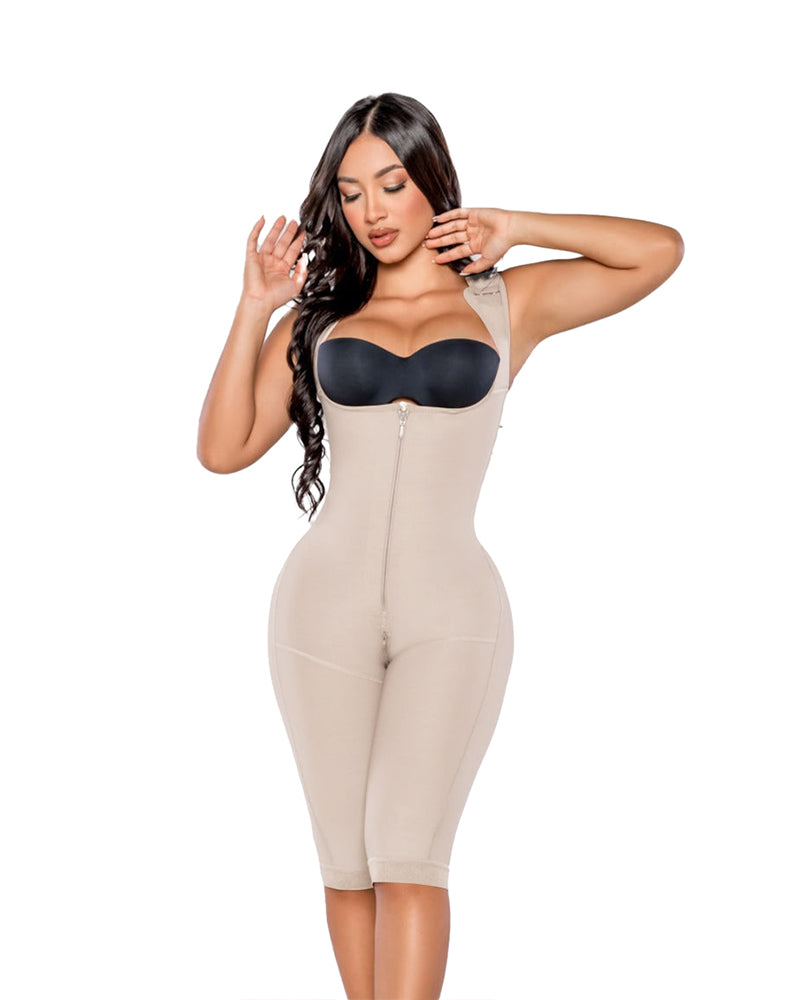 Adjustable Body Shaper with Zip