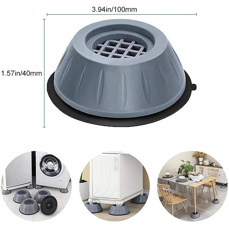 Antivibration Washing Machine Support (4 Pieces)