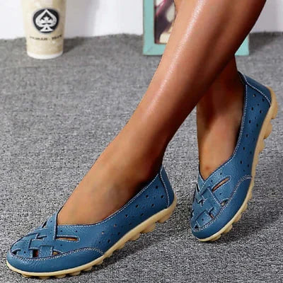 Orthopaedic Loafers Made from Breathable Leather