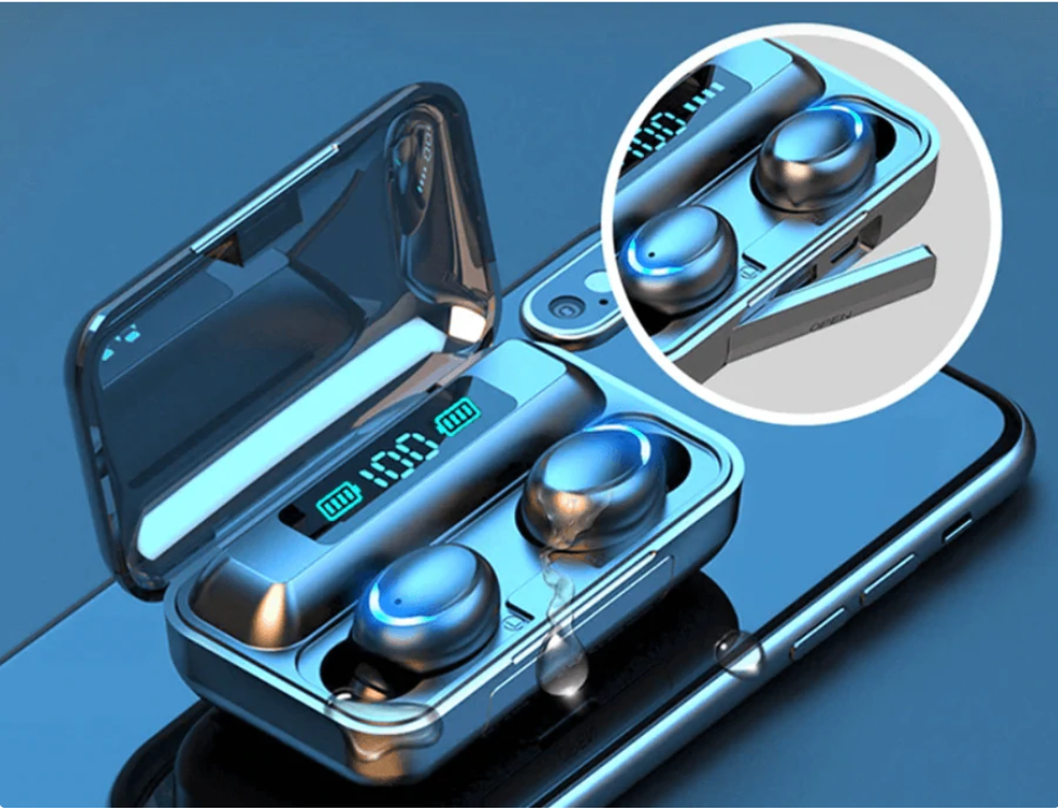 Auriculares Inalámbricos con Huella Dactilar™