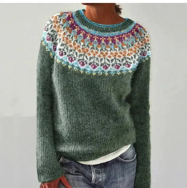 Alida – Retro Autumn Sweater