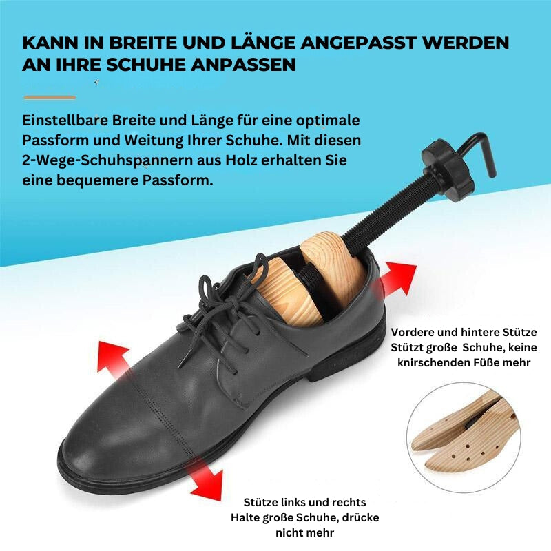 TimberStride – Holzwerkzeuge für breite Schuhe