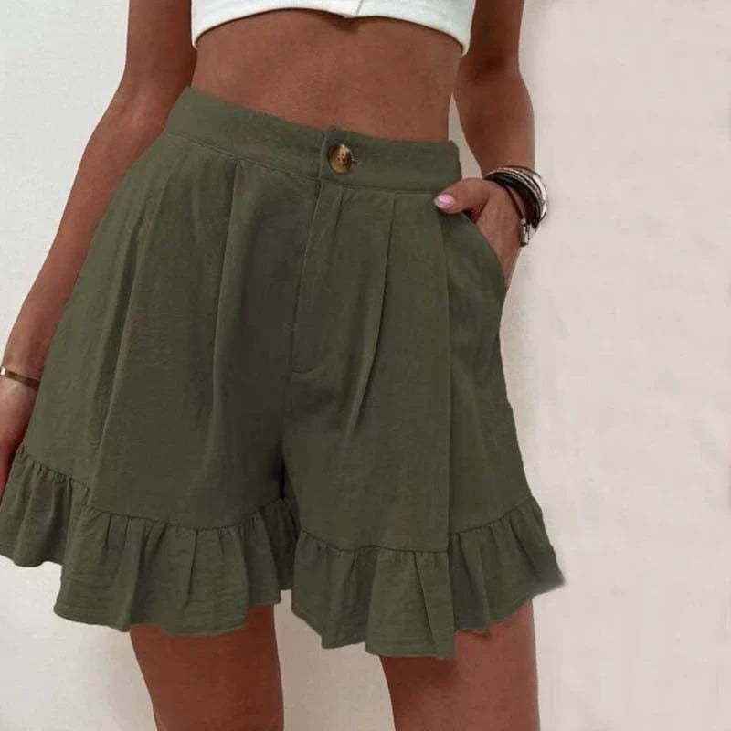 Angela™ - Plain Coloured Shorts