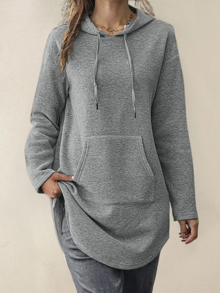 Vilmanya - Hoodie with Front Pocket