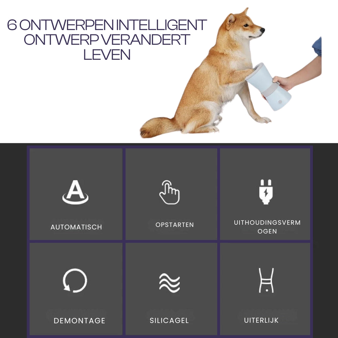 Pawsicle™ | Super Schnelle Pfotenreinigung
