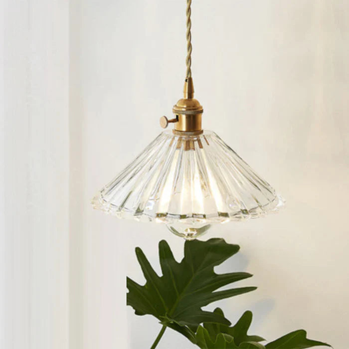 Lampada a sospensione in vetro - OpulentGlow