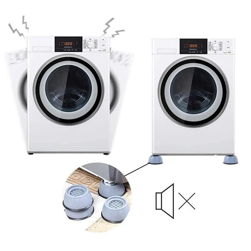 Antivibration Washing Machine Support (4 Pieces)