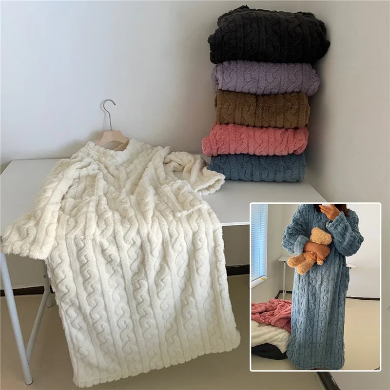 Vreni – Winter Koraal Velours Loungewear