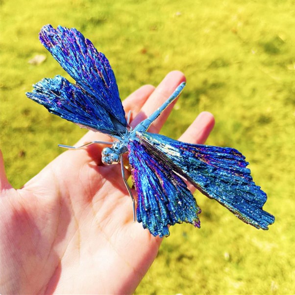 AuraCrafts – Aura Tourmaline Kyanite Dragonfly