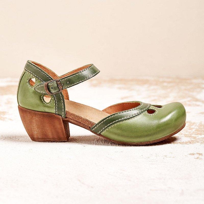 Amalia™ | Orthopaedic Sandals with Low Heel