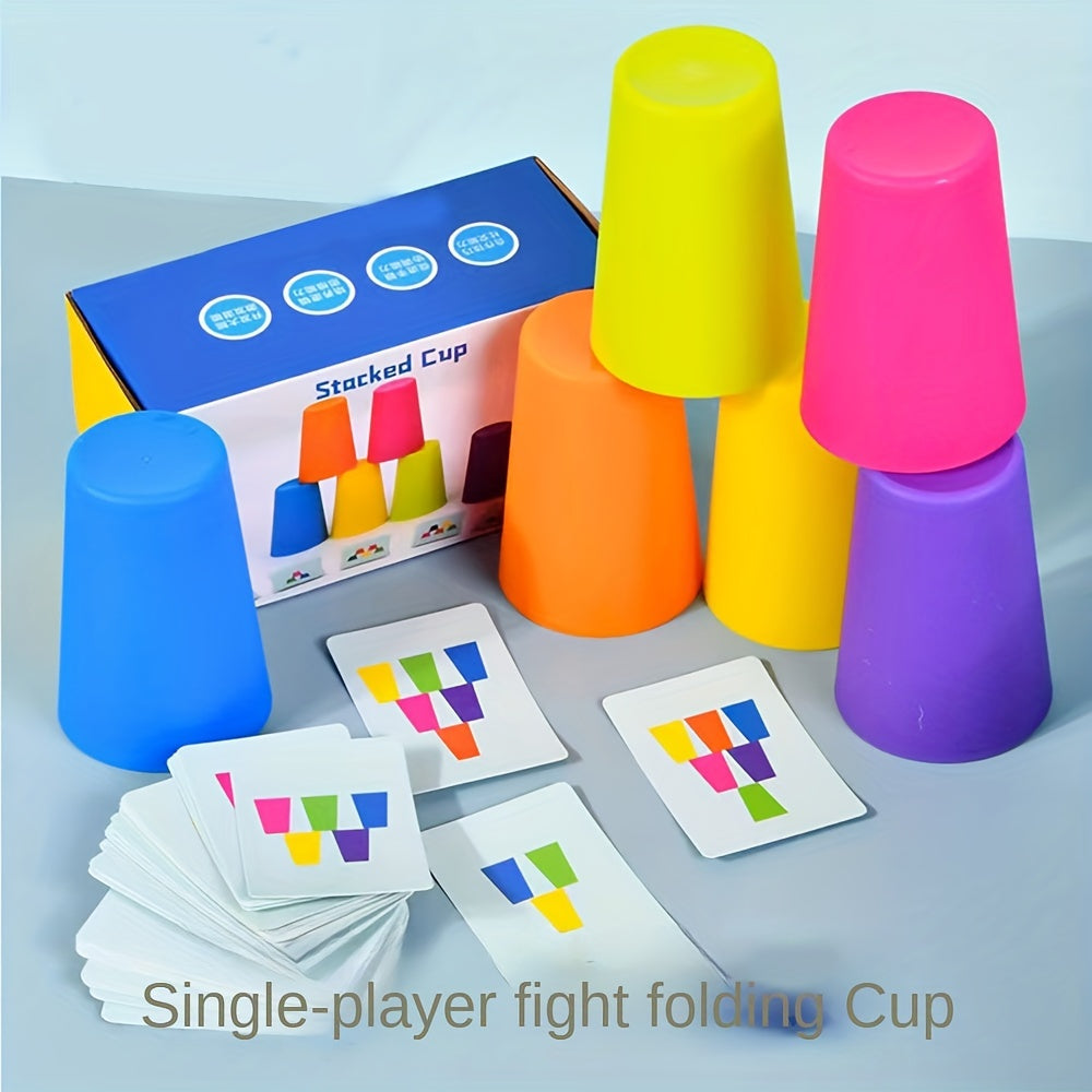 KidzCognitief - Stacking cup puzzle game for cognitive development