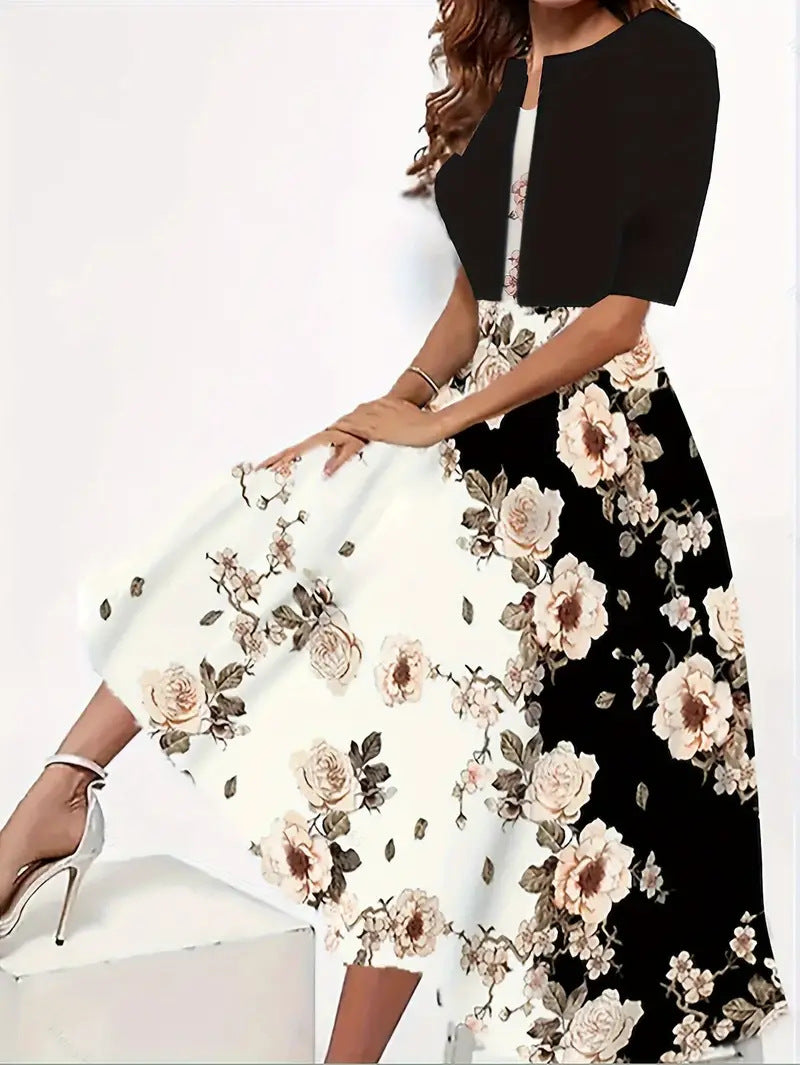 Ankie - Elegant Set with Floral Print