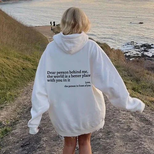 'Dear Person Behind Me' Sweater