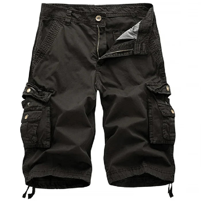 Wetzel™ - Heren Katoenen Shorts in Grote en Extra Grote Maten met Relaxed Fit