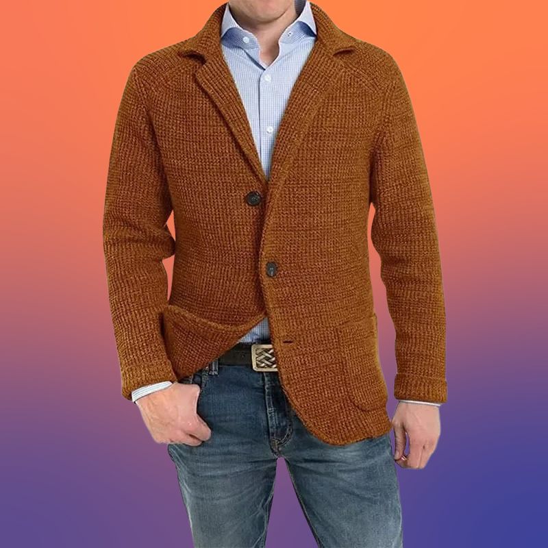 Rodion - Casual Strikket Cardigan