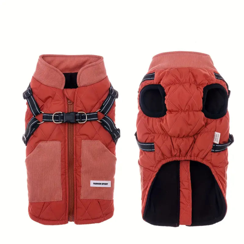 Woofly™ | Dog Coat for Rain and Warmth with Fleece Lining
