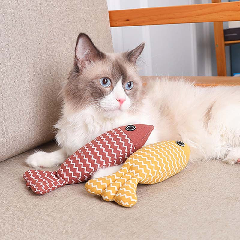 CoralCat™ | Fish-Shaped Catnip Toy