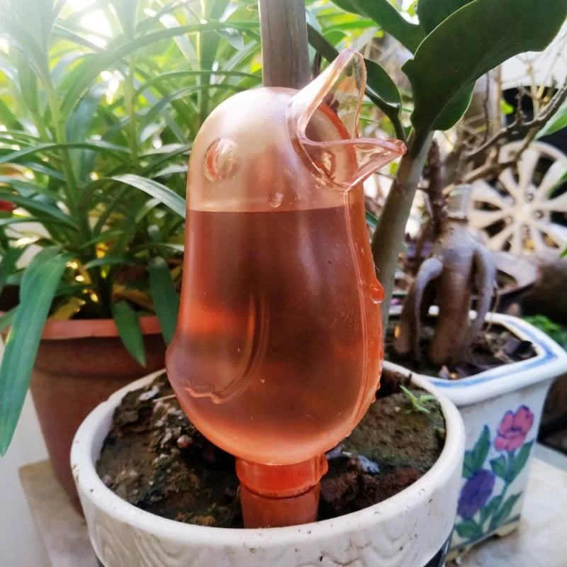 Automatic Flower Waterer Birdhouse Type