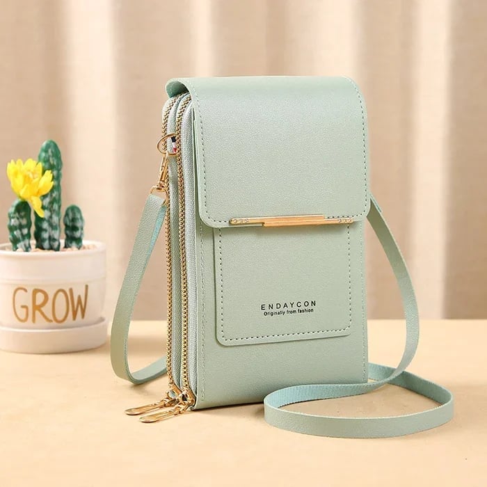 Anti-Theft Leather Bag