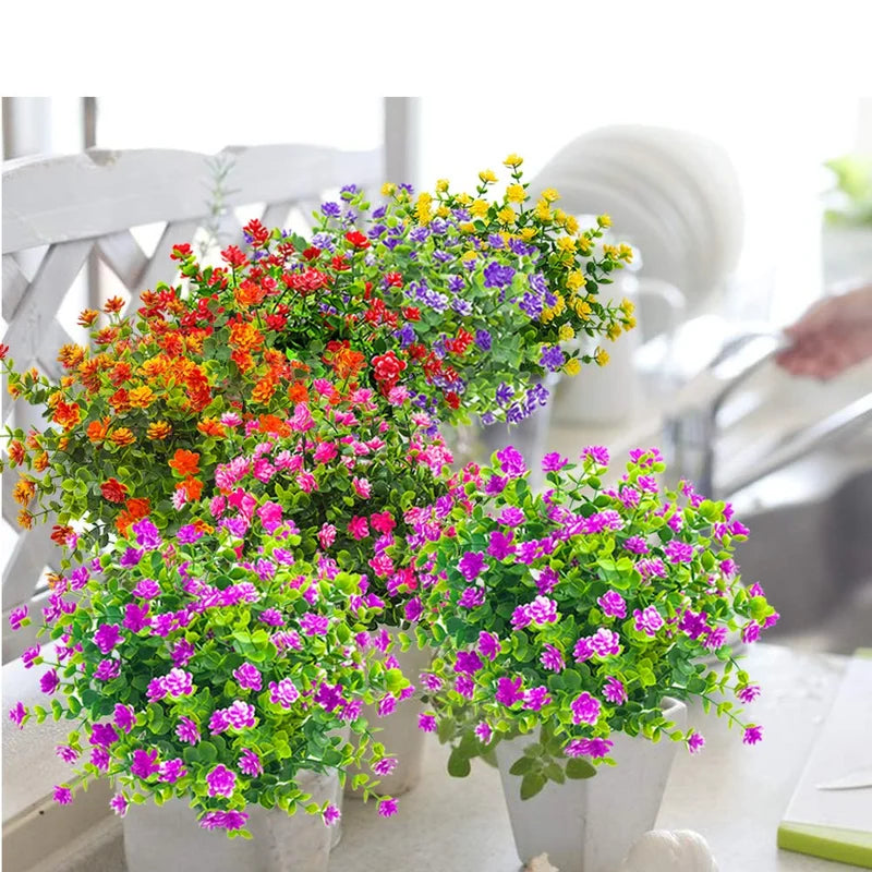 Kunstige blomster til udendørs brug