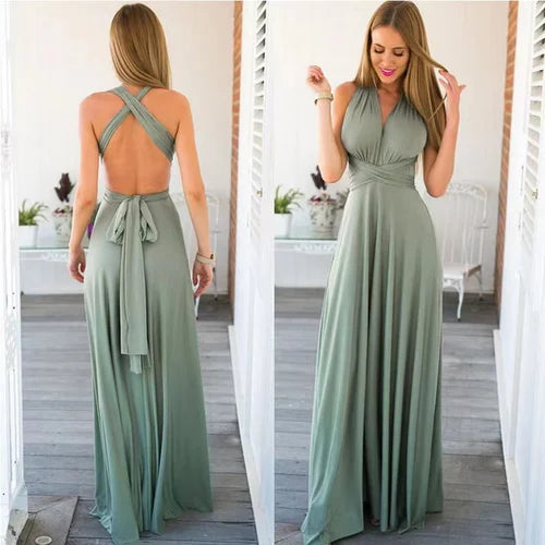Versatile and Strapless Wrap Dress